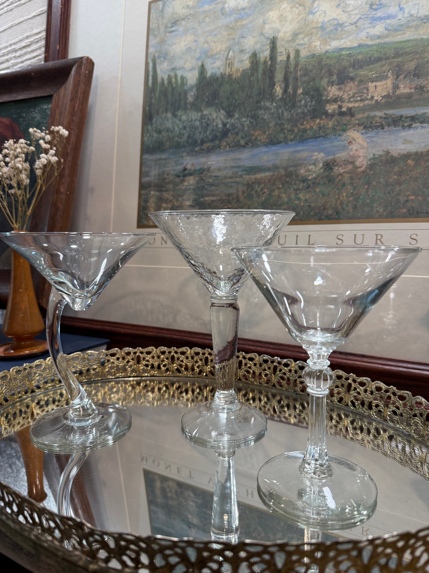 Funky Martini Glasses (Set of 3)