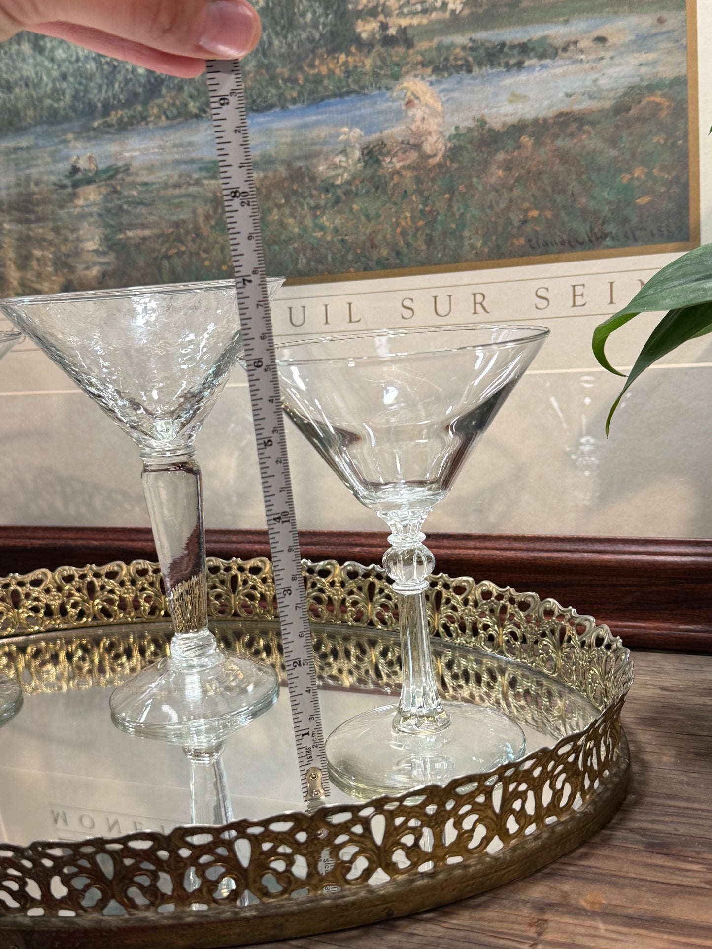 Funky Martini Glasses (Set of 3)